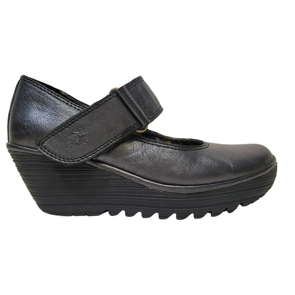 FLY LONDON Robi Mary Jane Platform Wedge Shoe
